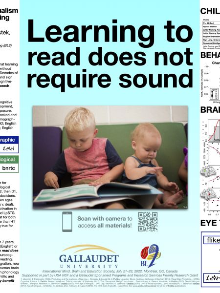 Early sign-speech bilingualism helps